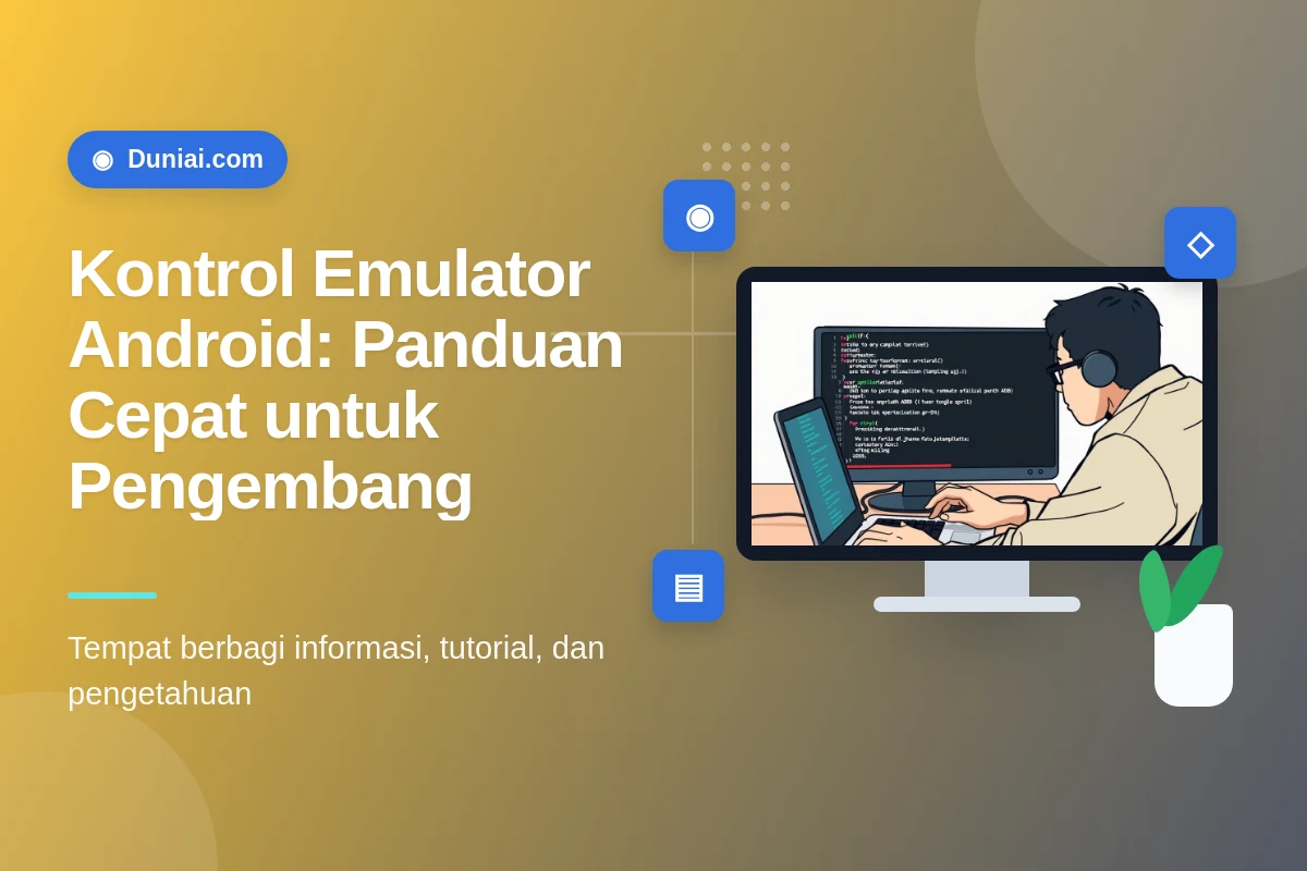 Optimalkan Emulator Android: Kontrol Perangkat Virtual dari Terminal untuk…